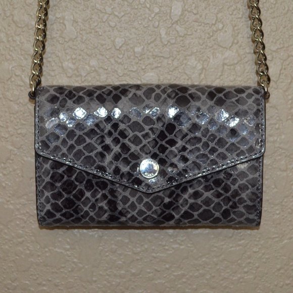 Michael Kors Handbags - New Michael Kors Gray Wallet on a Chain Handbag